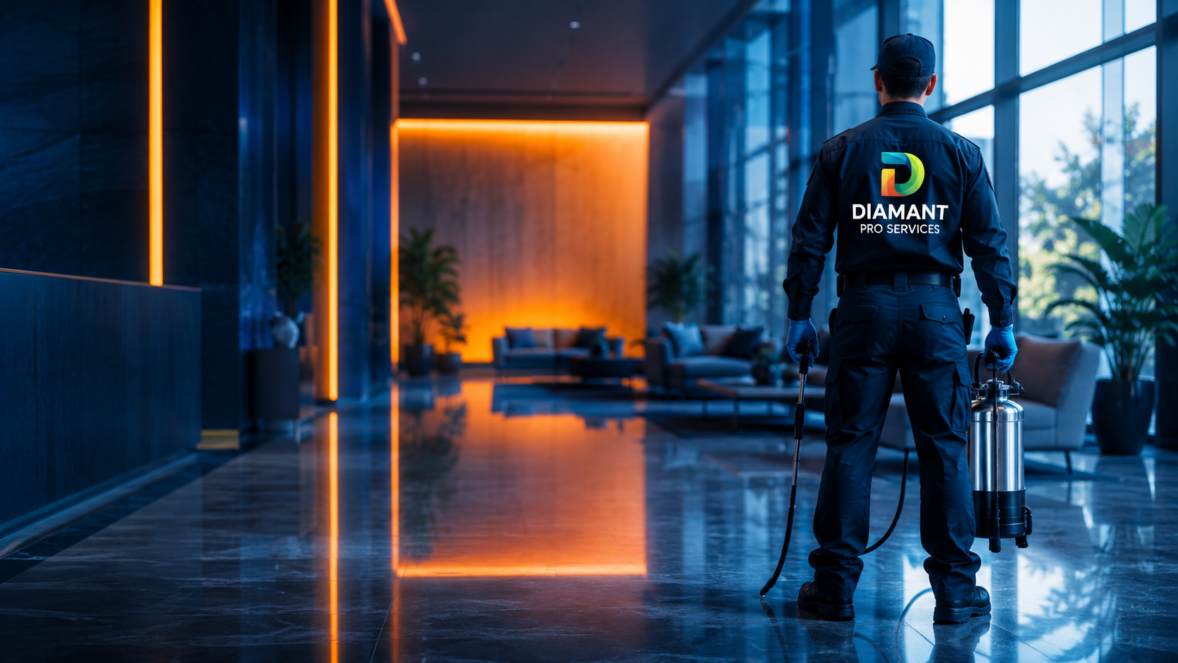 Nettoyage professionnel Diamant Pro Services Agadir